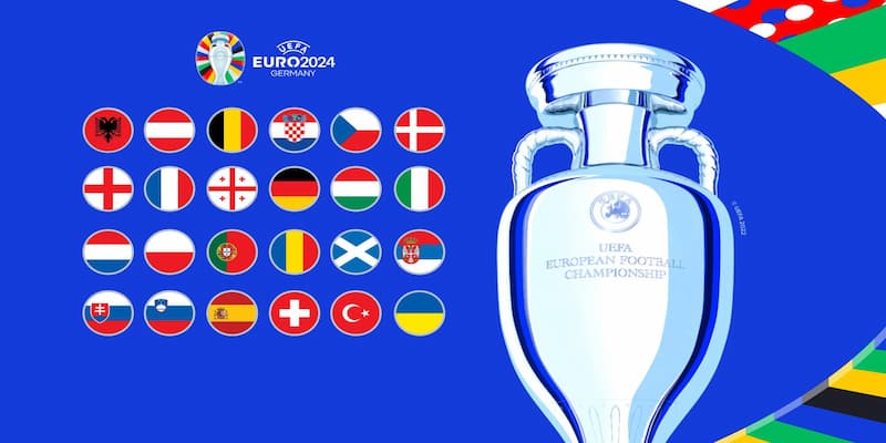 Euro 2024 có bao nhiêu đội bóng chính thức tham dự?